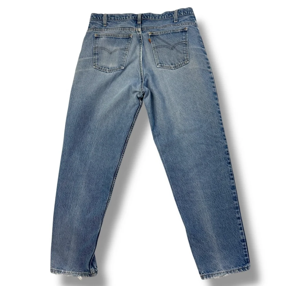 Levi's 505 Orange Tab Jeans 38x30 USA Vintage